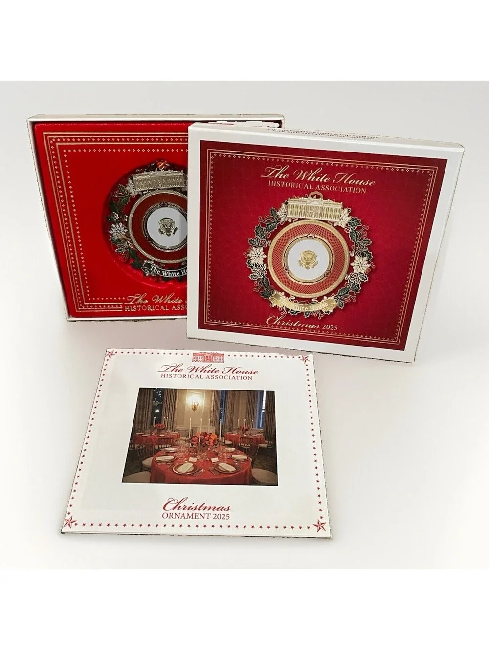 Official White House Historical Association Christmas Ornament 2025
